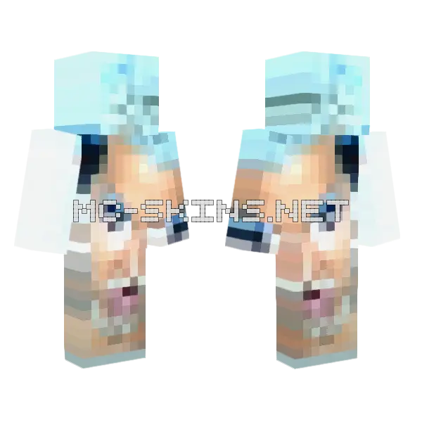 Azis Minecraft skin, front and back