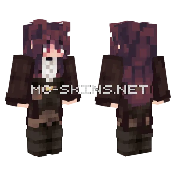 Azurealmirante Skin Minecraft skin, front and back