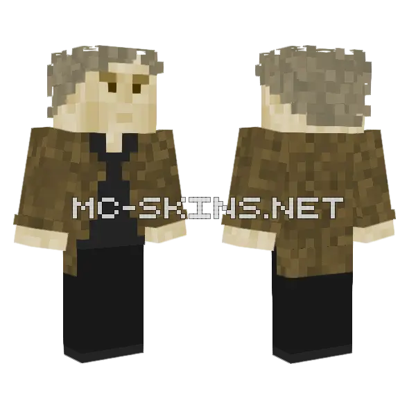 Babka Kiepska Minecraft skin, front and back