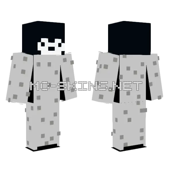Baby Penguin Original Minecraft skin, front and back