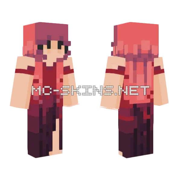 Baby Ur A Firework Minecraft skin, front and back