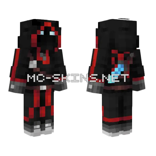 Badboyhalo 2nd Reupload Face Edit Minecraft skin, front and back
