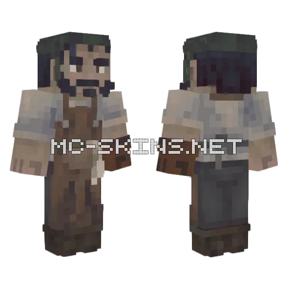 Badffff Skin Minecraft skin, front and back