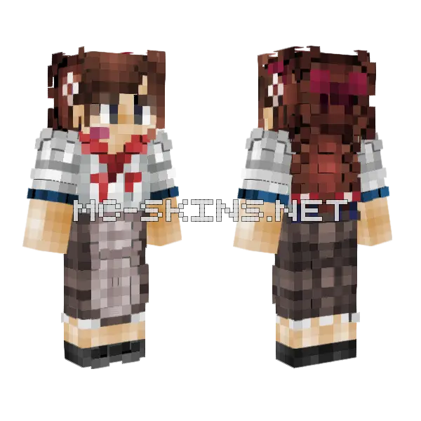 Baker Elliot Skin Minecraft skin, front and back