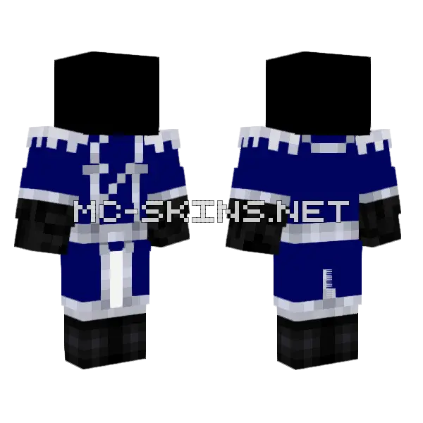 Baldaria Noble Army Infantry Minecraft skin, front and back