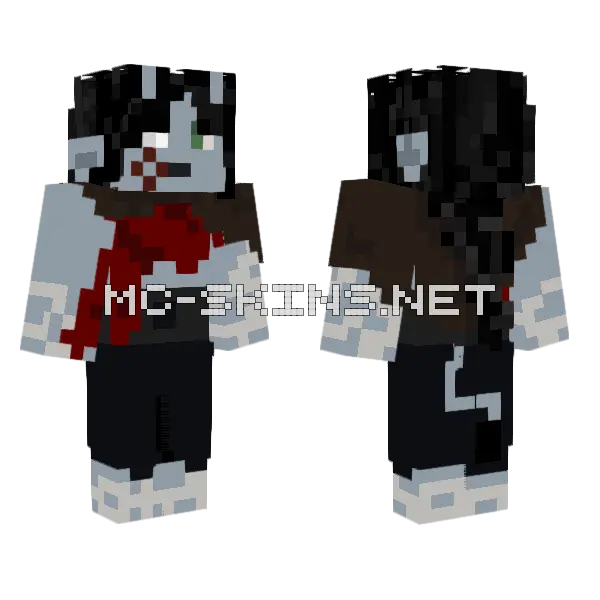 Balsam Minecraft skin, front and back