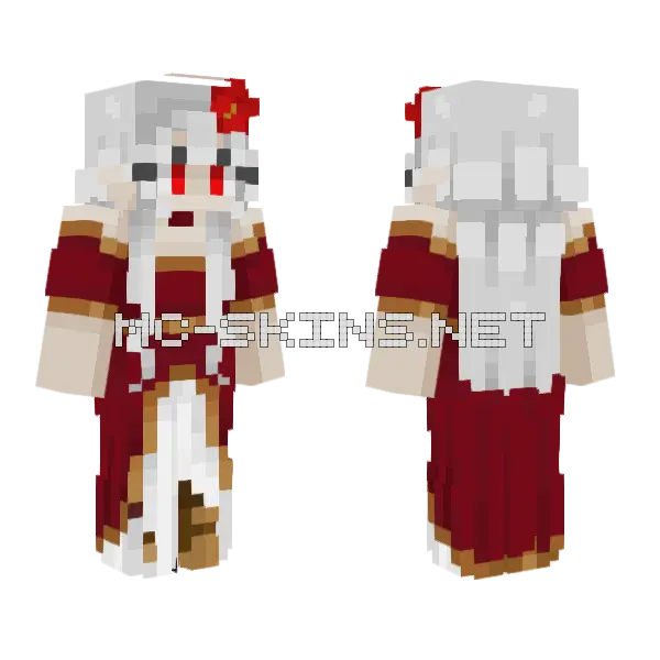 Bambi Stage 3 Minecraft skin, front and back