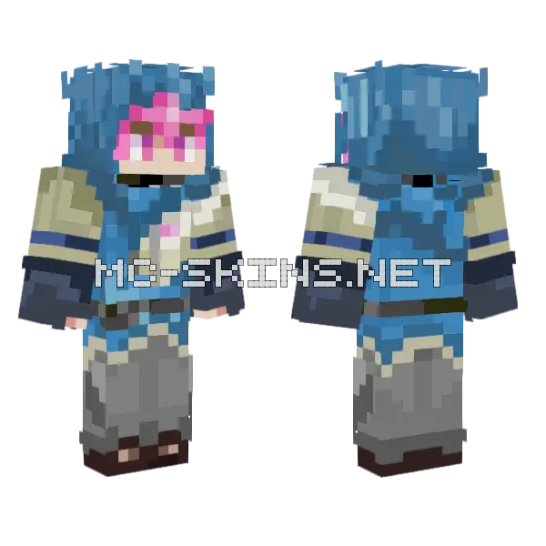 Bamby Caligo Pt2 Minecraft skin, front and back