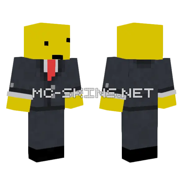 Bananaflan 2 Suit, front and back