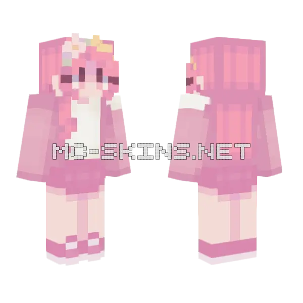 Barnita Persona Minecraft skin, front and back