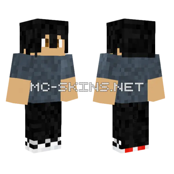 Base 3 0 Minecraft skin, front and back