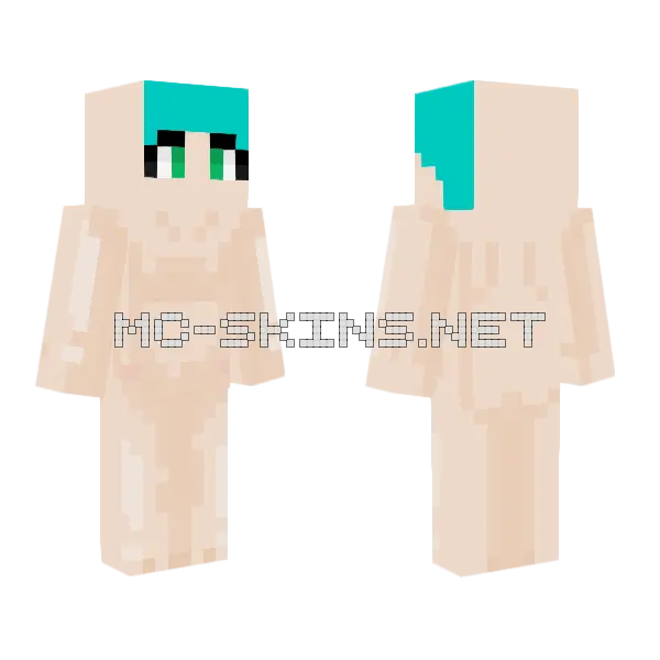 Base Ig Minecraft skin, front and back