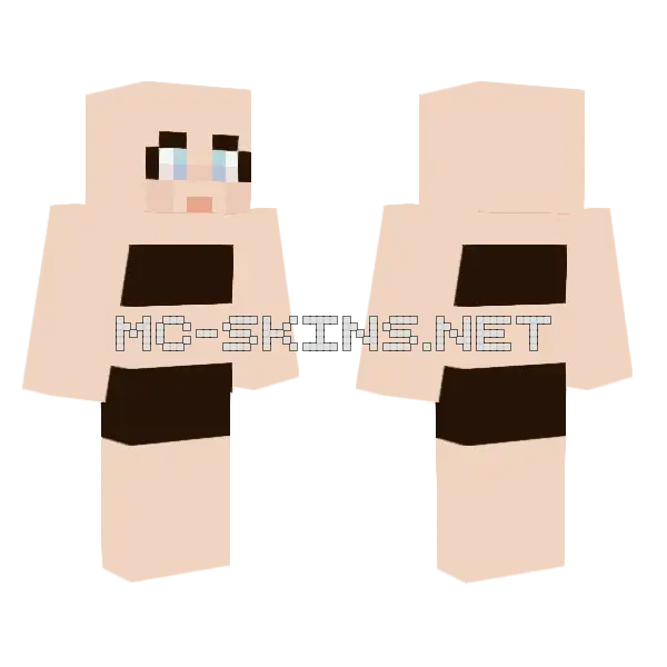 Base Skin Minecraft skin, front and back
