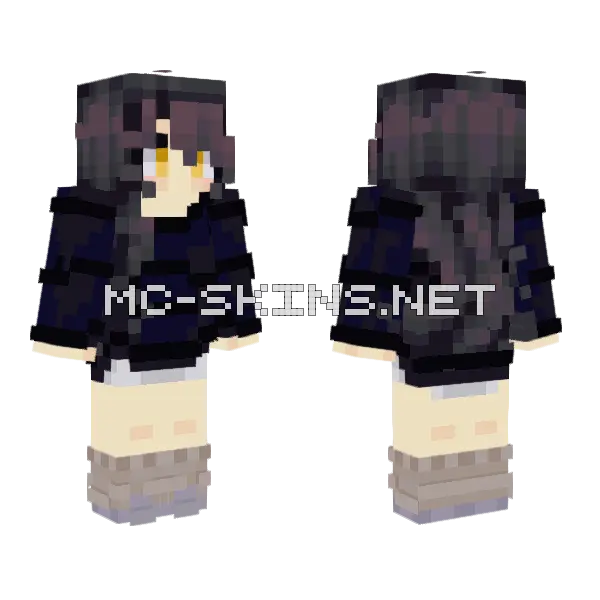 Basic Girl Skin Minecraft skin, front and back