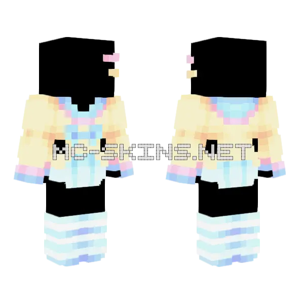 Basket Full Of Treats Minecraft skin, front and back