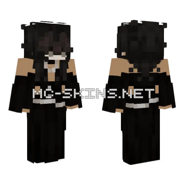 Bat Masquerade Alt Minecraft skin, front and back
