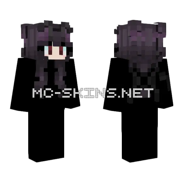Bat Skin Minecraft skin, front and back