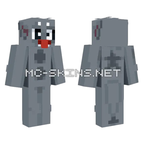 Bat Skin Minecraft skin, front and back