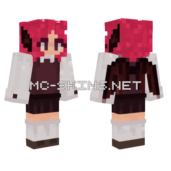 Bat Soffi Minecraft skin, front and back