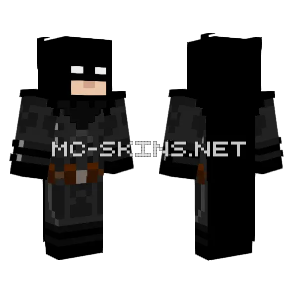 Batman Skin Minecraft skin, front and back