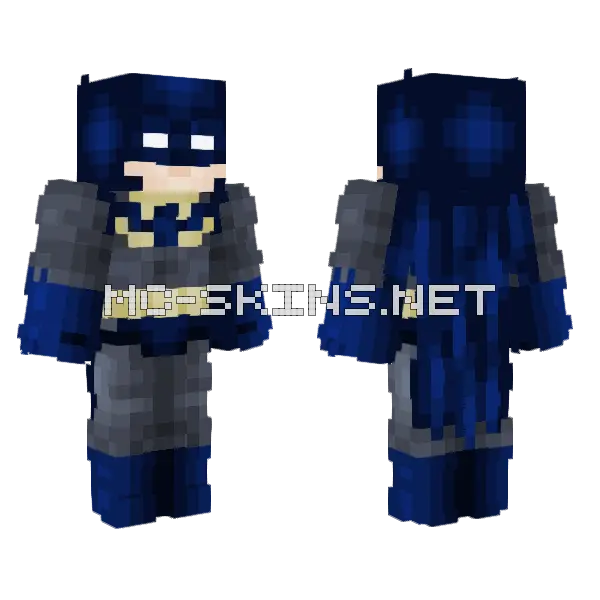 Batman Skin Minecraft skin, front and back