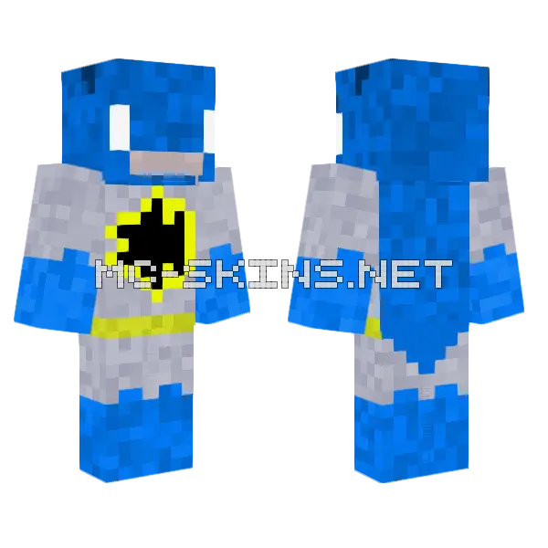 Batsalmon 2 0 Minecraft skin, front and back