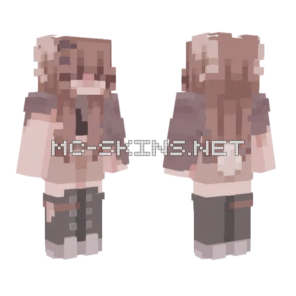 Battle Ram Minecraft skin, front and back