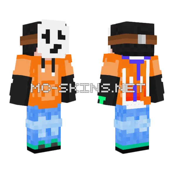 Battle Ready Ravikhand Minecraft skin, front and back