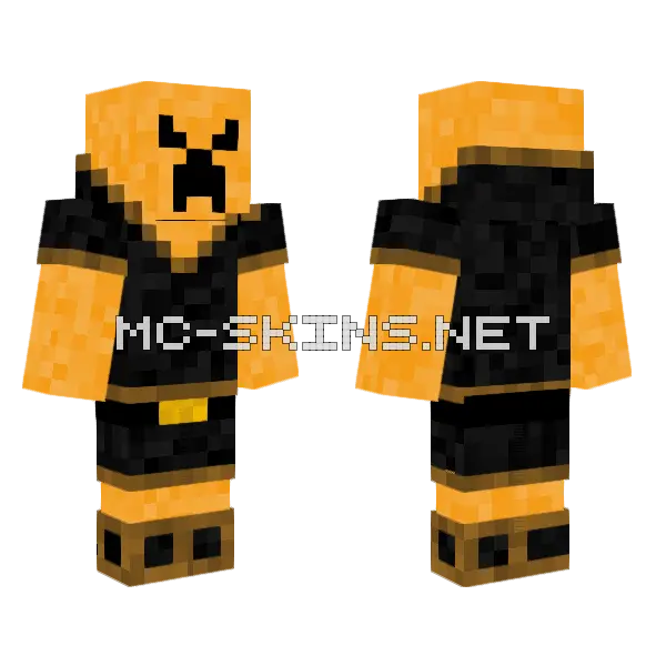 Bbdueyo Complete Minecraft skin, front and back