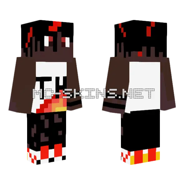 BBFootball127 Tank Top Minecraft skin, front and back