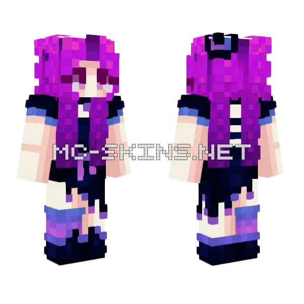 Be Witched Minecraft skin, front and back