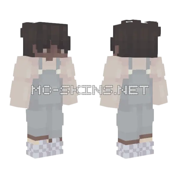 Be With You Minecraft skin, front and back
