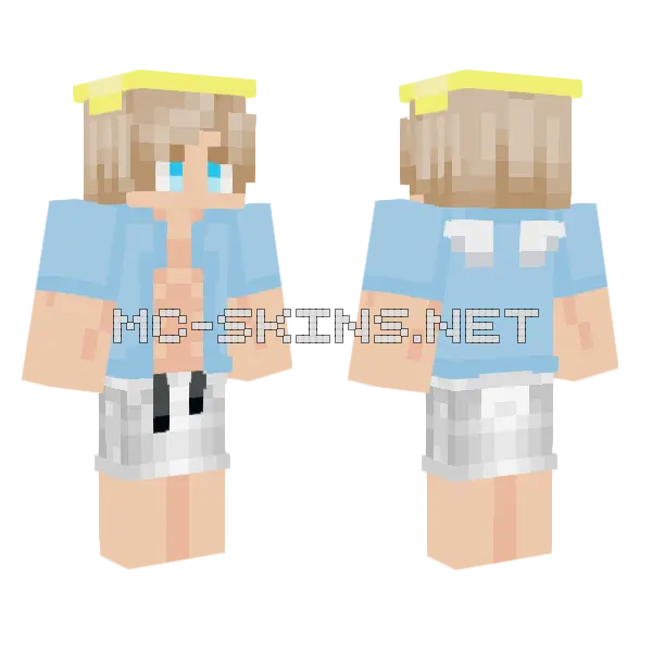 Beach Angel, front and back