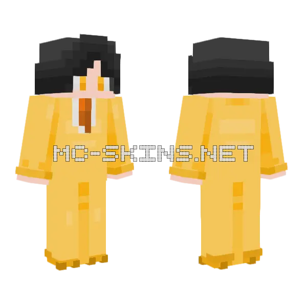 Bear Business Minecraft skin, front and back
