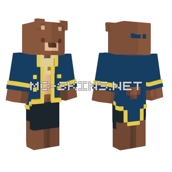 Beast Uniform, front and back