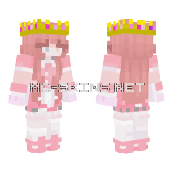 Beatrin48 Maid Outfit Minecraft skin, front and back