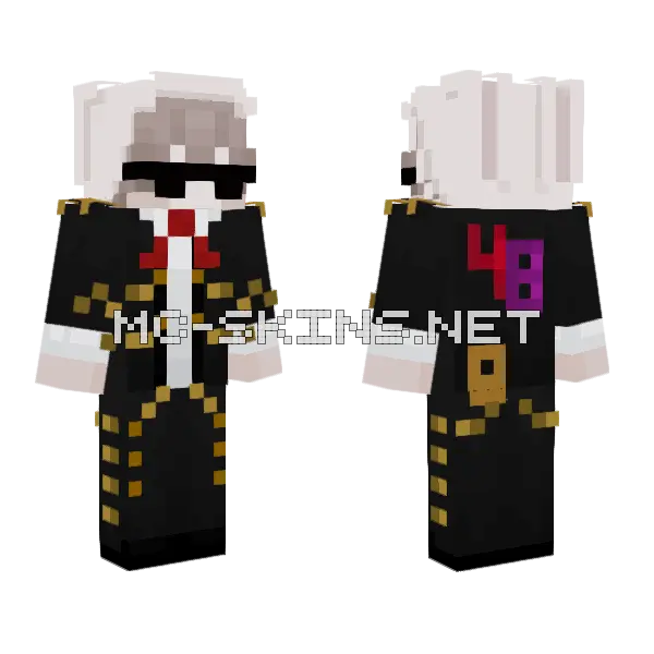Beatrin48 Official Skin Minecraft skin, front and back