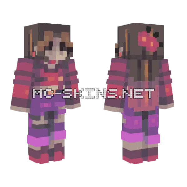Beautiful No Matter What 3 Minecraft skin, front and back