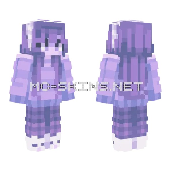 Bedtime Stories Te Minecraft skin, front and back