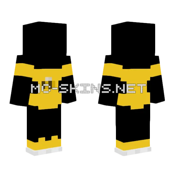 Bee Ob Minecraft skin, front and back