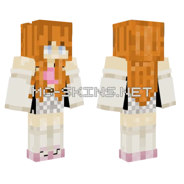 Beige Girly Outfit, front and back