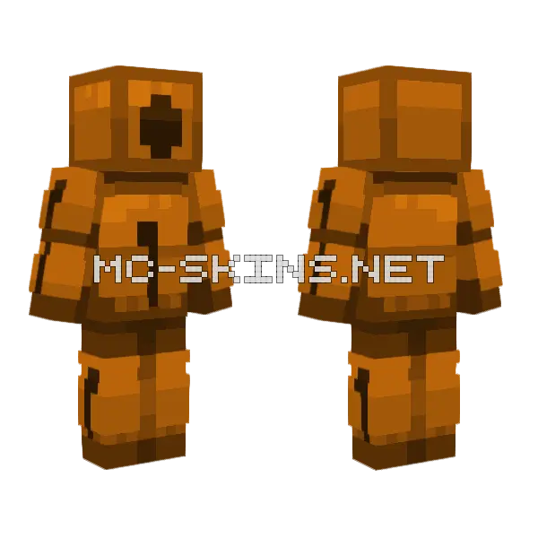 Bell Knight Minecraft skin, front and back