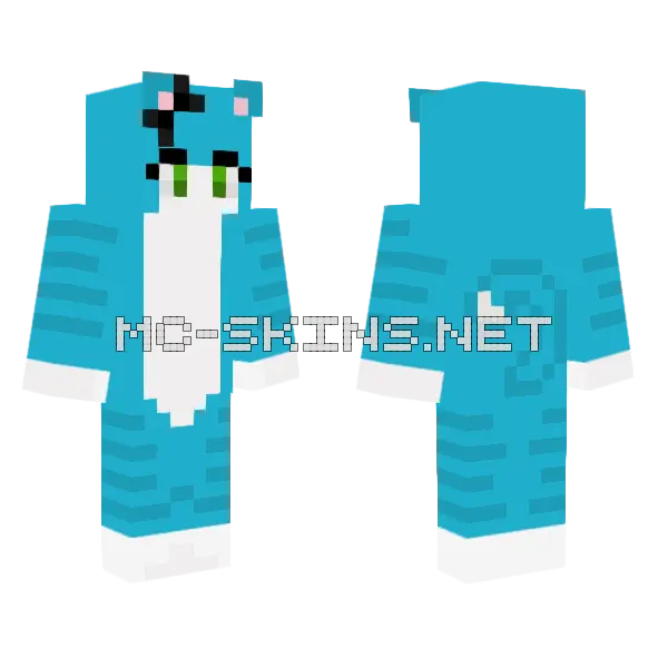 Bella Catra Minecraft skin, front and back
