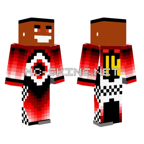Belle V Nr 14 Minecraft skin, front and back