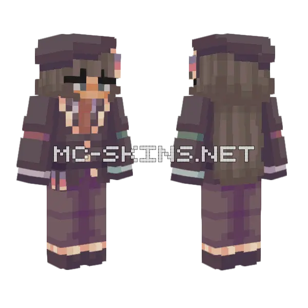 Benchtwt Academy Skin Check Minecraft skin, front and back