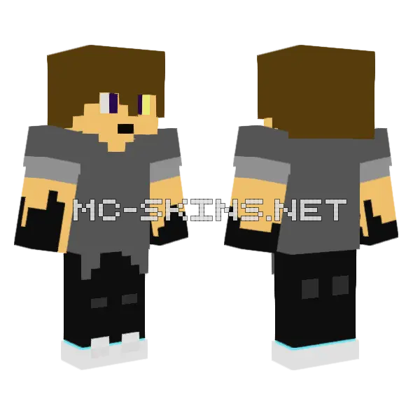 Bendy Skin Minecraft skin, front and back