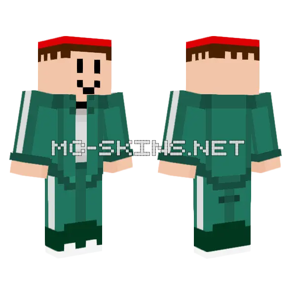 Bengi1290 Minecraft skin, front and back