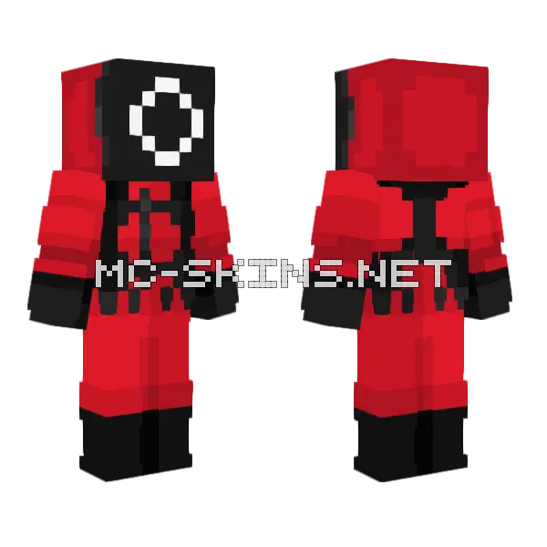 Bengi1290 Red Outfit Minecraft skin, front and back