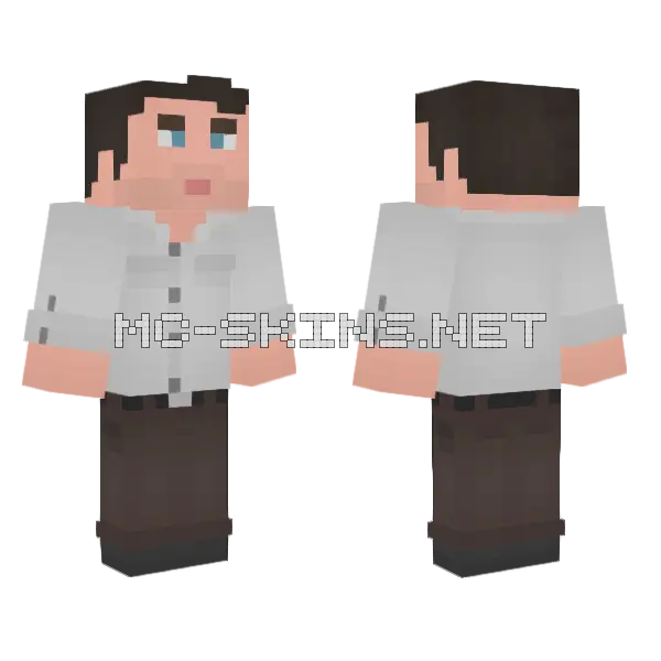 Benjamin's Dad Alt 1 Minecraft skin, front and back