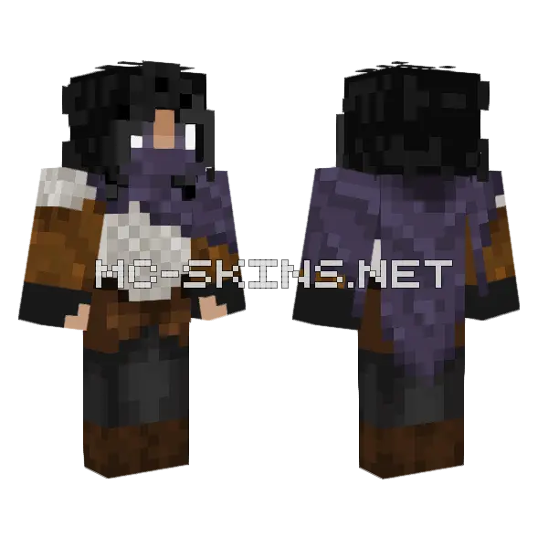 Bennet Thief Minecraft skin, front and back